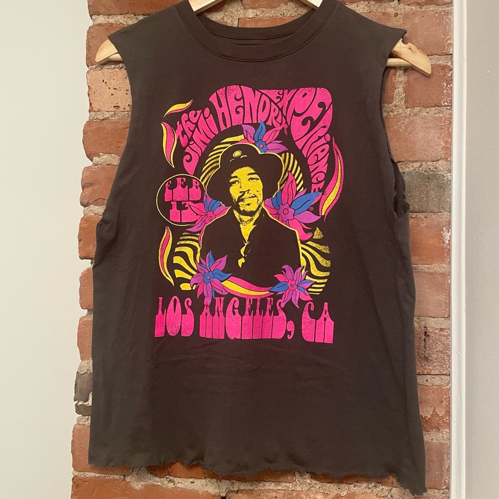 Jimi Hendrix custom vintage tank top